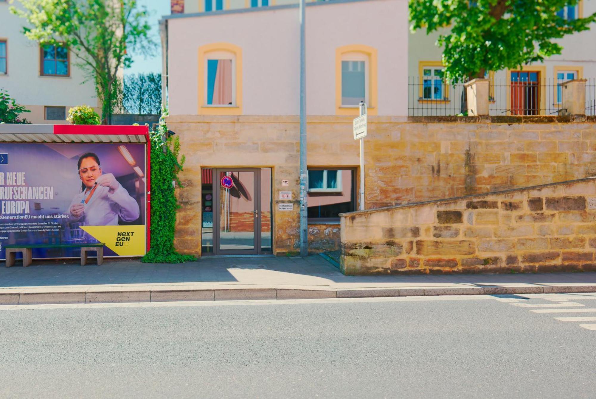 Denkmal-Wohnung In Bamberg Exterior foto